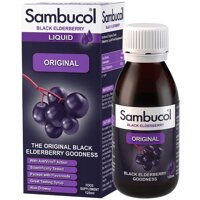 Sambucol Original Liquid 120мл. (Самбукол сироп із чорної бузини для дорослих та дітей)