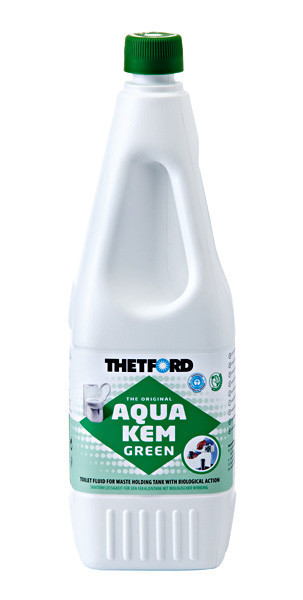Жидкость для биотуалета Thetford Аqua Кem Green, 1,5 л S42-894911765 ...