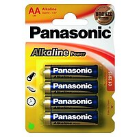 Батарейки Panasonic ALKALINE POWER AA 4 шт/уп.