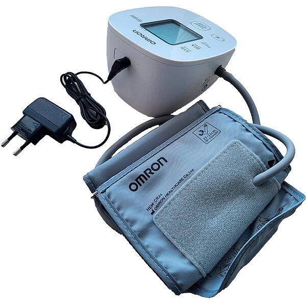 Автоматический тонометр Omron M1 Basic (HEM-7121J- ARU) с адаптером и ...