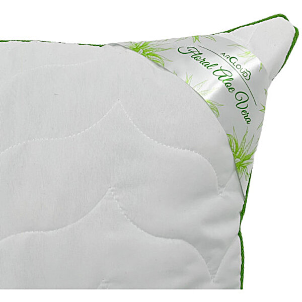 Подушка гипоаллергенная с пропиткой 50х70 Floral Aloe Vera Arcloud в ...
