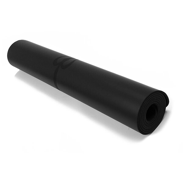 Коврик для йоги профессиональный EasyFit Pro каучук 5 мм черный S53 ...