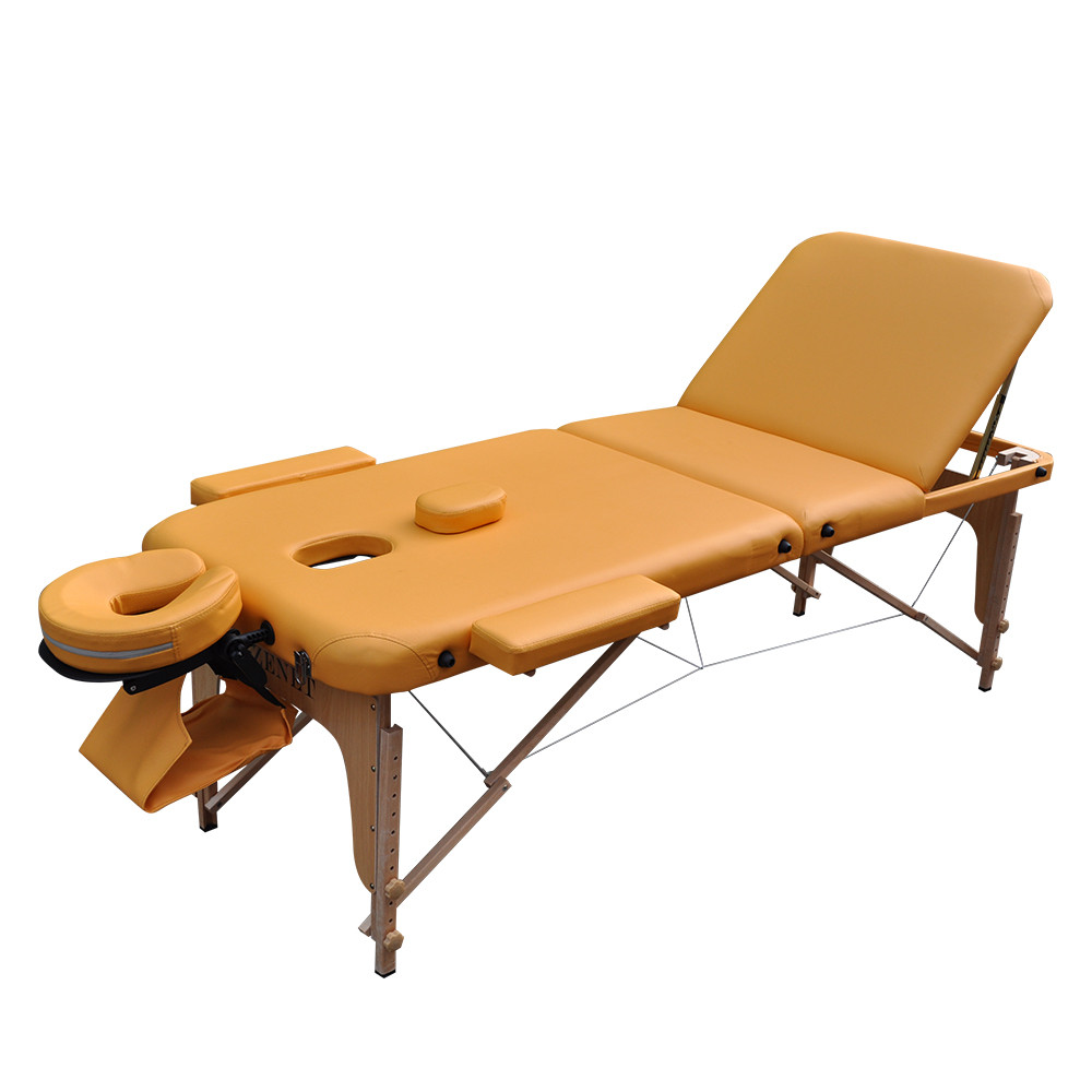 Стол массажный деревянный ZENET ZET-1047 YELLOW размер L ( 195*70*61 ...