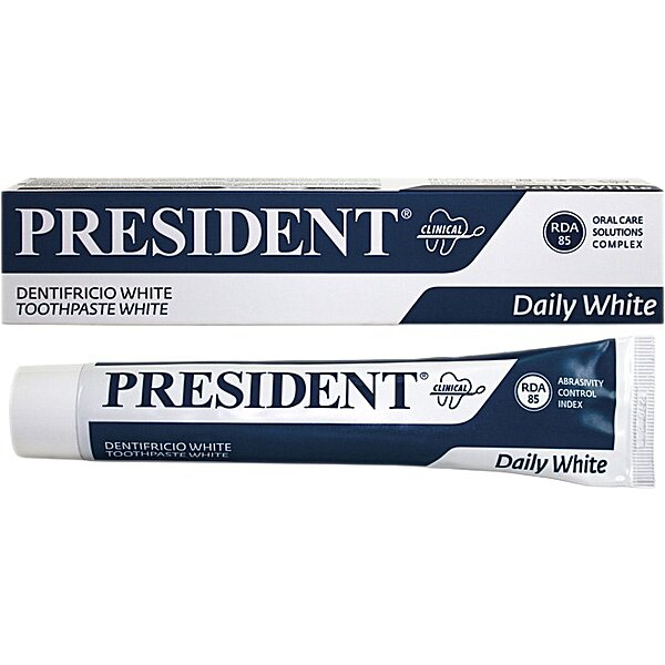 Зубная паста President White 75 мл