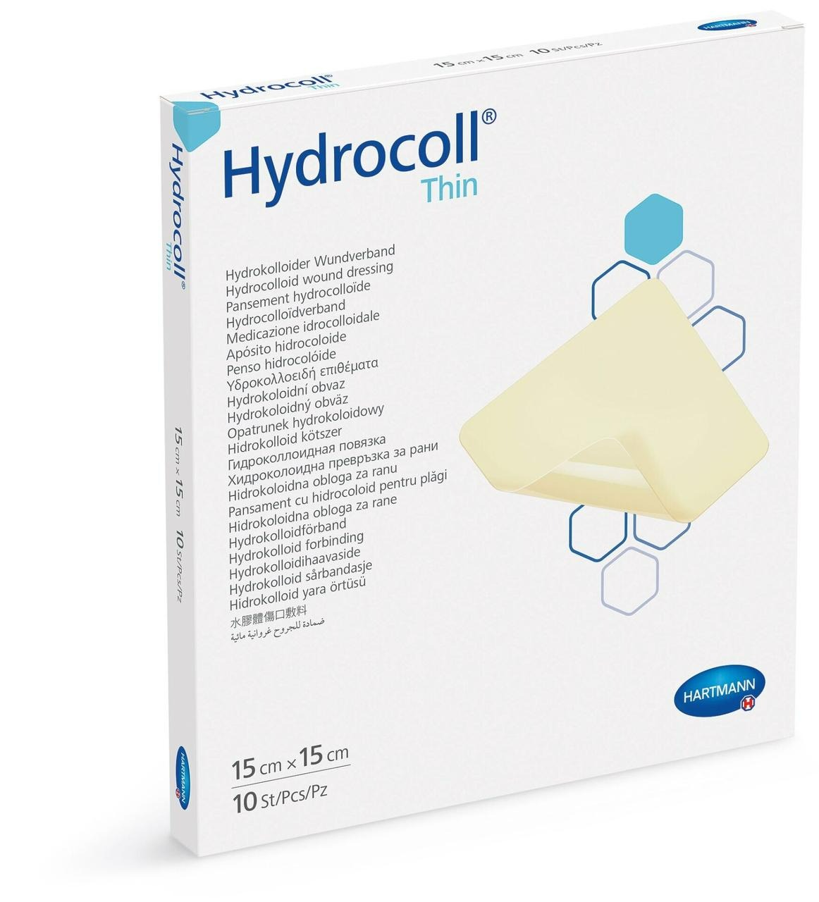 Гидроколлоидная повязка Hartmann Hydrocoll Thin 15 x 15 см - купить в ...