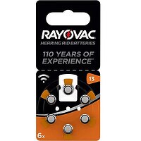 Батарейки Rayovac Extra Advanced (13) блістер (6 шт)