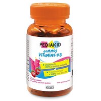 Ведмежуйки PEDIAKID  Вітамін D3 (для кісток, зубів, імунітету)