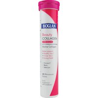 Beauty Collagen Bioglan Витамины для красоты волос, кожи и ногтей 20 шт. шипучие таблетки