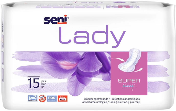 Прокладки урологические SENI LADY super (15 шт.) - купить в Киеве и ...