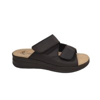 Жіночі сандалі для стопи з вальгусною деформацією Dr.Feet KSENIA 5012, чорні (Хорватія)