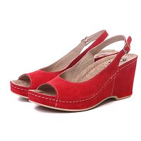 Босоніжки анатомічні жіночі Mubb Vesuvio red 505 (Сербія) №2