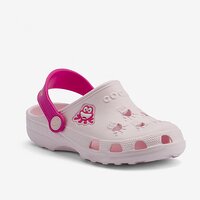 Детские анатомические сабо Coqui 8701 Pale pink/Lt. Fuchsia (Чехия)