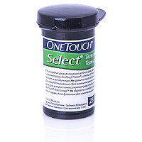Тест-полоски One Touch Select, 25 шт. №2