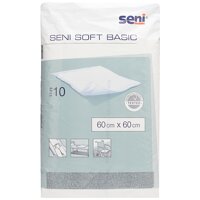 Пеленки гигиенические Seni Soft Basic 60х60 см, 10 шт (Польша)