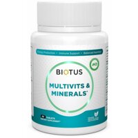 Мультивітаміни та мінерали Biotus Multivits & Minerals таблетки, 60 шт (Україна)