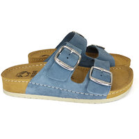 Жіночі ортопедичні шльопанці Mubb Afelpado Jeans шкіряні 833-20 (Сербія) №2