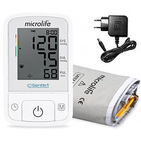 Автоматический тонометр Microlife BP A2 Basic с адаптером и удлиненной манжетой 22-42 см (Швейцария)