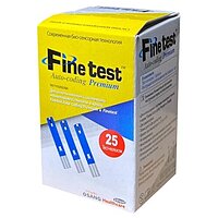 Тест - смужки Finetest premium 25 шт.