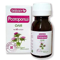 Екосвіт ОЙЛ Олія розторопші капсули 0,3 г №60