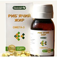Экосвит ОЙЛ Рыбий жир капсулы 0,3 г №60