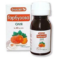 Екосвіт ОЙЛ Олія гарбузова капсули 0,3 г №60