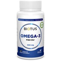 Омега-3 Biotus Omega-3 Fish Oil ісландський риб'ячий жир капсули, 120 шт. (Україна)