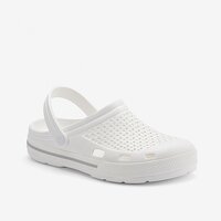 Чоловічі анатомічні сабо COQUI 6403 White/White Khaki grey (Чехія)