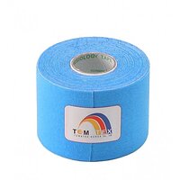 Кінезіологічний тейп 5 см x 5 м голубий TemTex