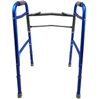 Ходунки складные алюминиевые с двойным фиксатором Doctor Life 12850/BlueA/Matte, синие (Украина) №2