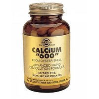 Кальцій 600 з раковин устриць (Calcium 600 ) Солгар № 60 №2