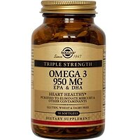 Solgar Omega-3 EPA & DHA Triple Strength 950 мг 50 м'яких капсул (США)