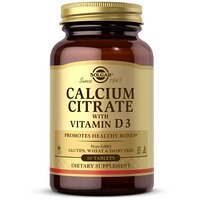 Solgar Calcium Citrate with Vitamin D3 №60 (США)