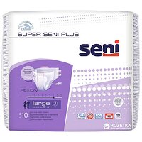 Подгузники Super Seni  Plus Air Large арт. 240, дневные/ночные (10 шт.)