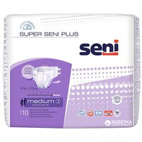 Подгузники Super Seni  Plus Air Medium арт. 233, дневные/ночные (10 шт.)