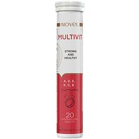 Вітаміни Novel Strong and Healthy Multivit таблетки шипучі №20