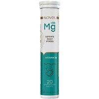 Витамины Novel Defeats Daily Stress Magnesium + B6 таблетки шипучие №20