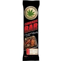 Батончик-мюслі Cannabis Bar з мигдалем + насіння канабісу, 40 г