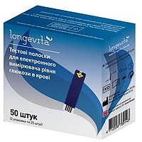 Тест - смужки Longevita 50 шт. (Австрія)