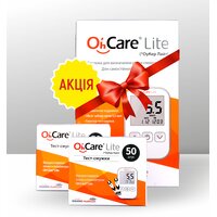 Глюкометр OSANG Oh`Care Lite + Тест-смужки (2*50 шт.) Комплект