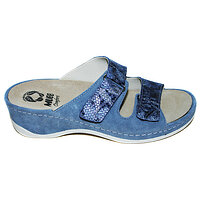Жіночі ортопедичні шльопанці Mubb Vesuvio Jeans 7207-1-04 (Сербія)