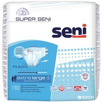 Подгузники Super Seni Air Extra Large арт. 202, дневные (10 шт.)