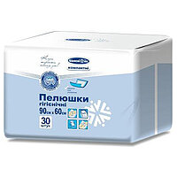 Пеленки гигиенические "Білосніжка" КОМПАКТНЫЕ 90х60 (30 шт.)
