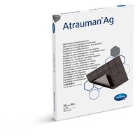Пов'язки просочені сріблом Atrauman Ag, 10 x 10 cm (см)