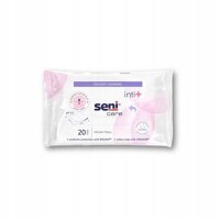 Серветки вологі SENI CARE inti+ для інтимної гігієни при нетриманні сечі (20 шт.)