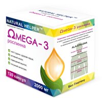 Омега 3 Natural Helper 600 мг 120 капс.
