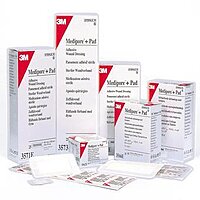 Адгезивная пов'язка для ран 3M Медіпор + Пад ( Medipore + Pad ) 10 x 15 см , арт . 3569 №2