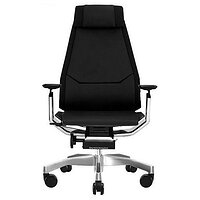 Кресло эргономическое компьютерное GENIDIA LUX COMFORT SEATING (кожаное) №2