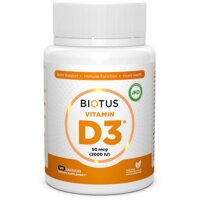 Витамин D3 Biotus Vitamin D3 капсулы по 2000 МЕ, 120 шт.