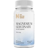 Магній гліцинат My Nutri Week 60 капсул по 350 мг (Україна)
