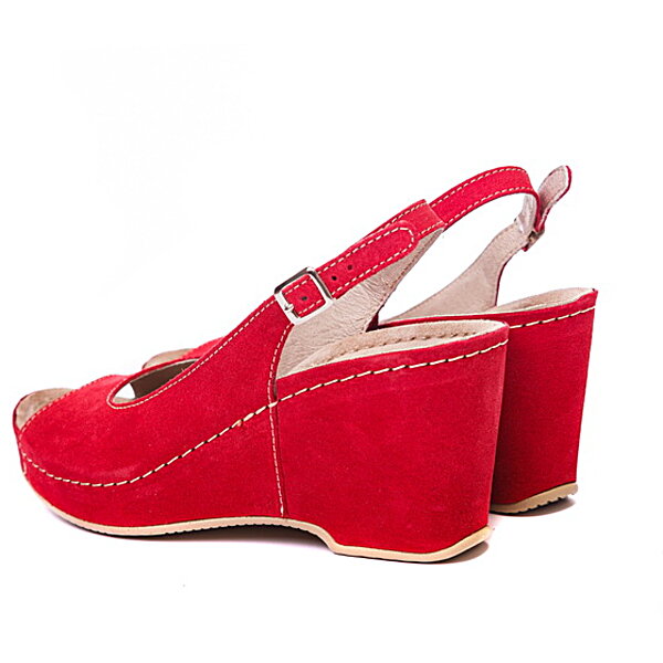Характеристики Босоніжки анатомічні жіночі Mubb Vesuvio red 505 (Сербія)